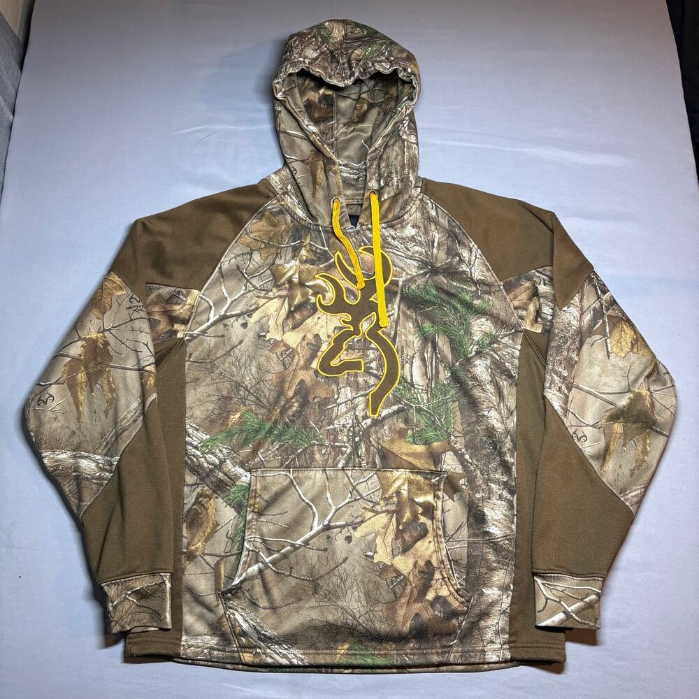 Browning camo pullover hoodie